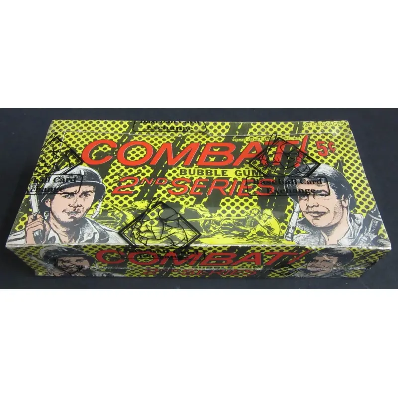 1964 Donruss Combat Series 2 Unopened Wax Box (BBCE)