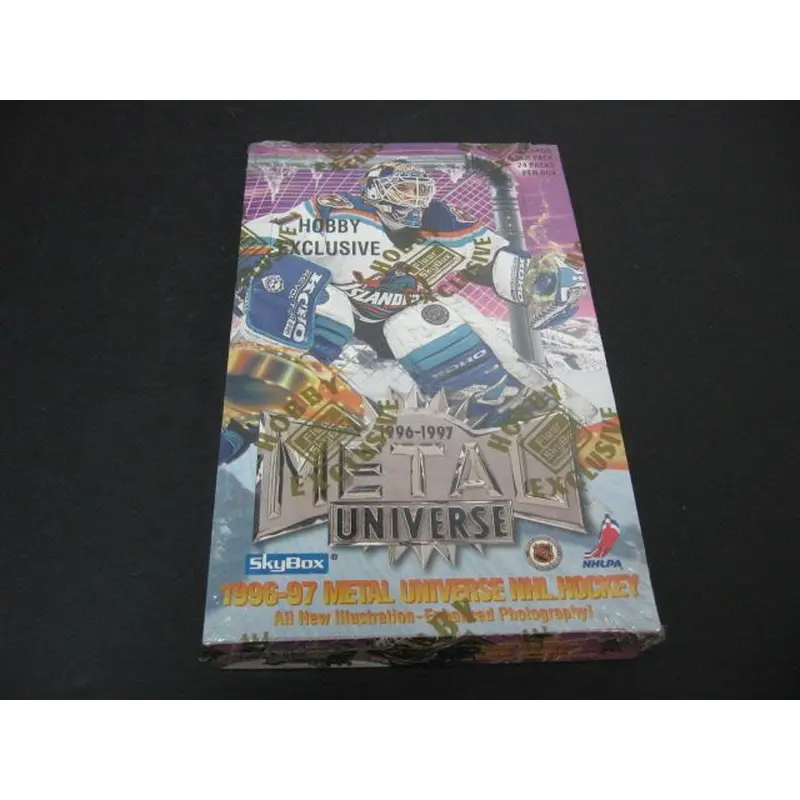1996/97 Fleer Skybox Metal Universe Hockey Box (Hobby)