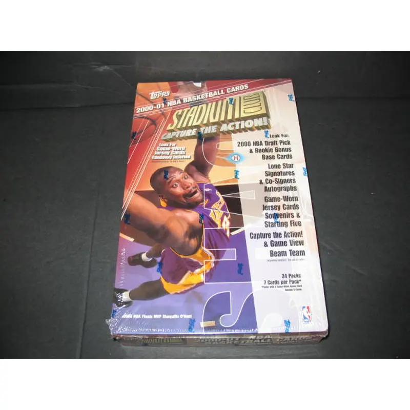 2000/01 Topps Stadium Club Basketball Box (Hobby)