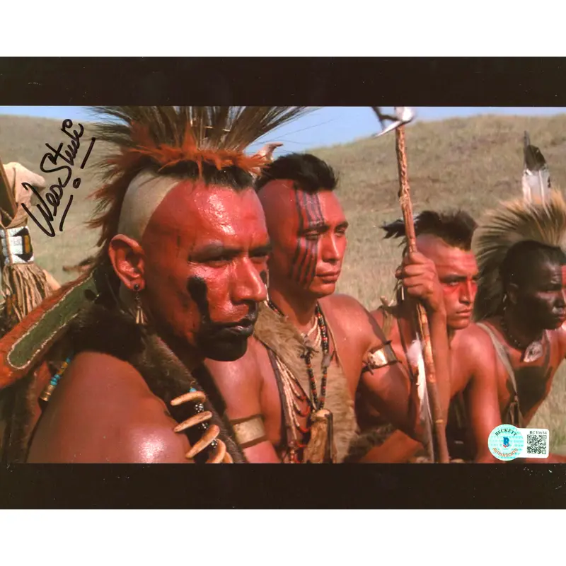 Wes Studi Dances with Wolves Authentic Signed 8x10 Photo BAS #BC13654