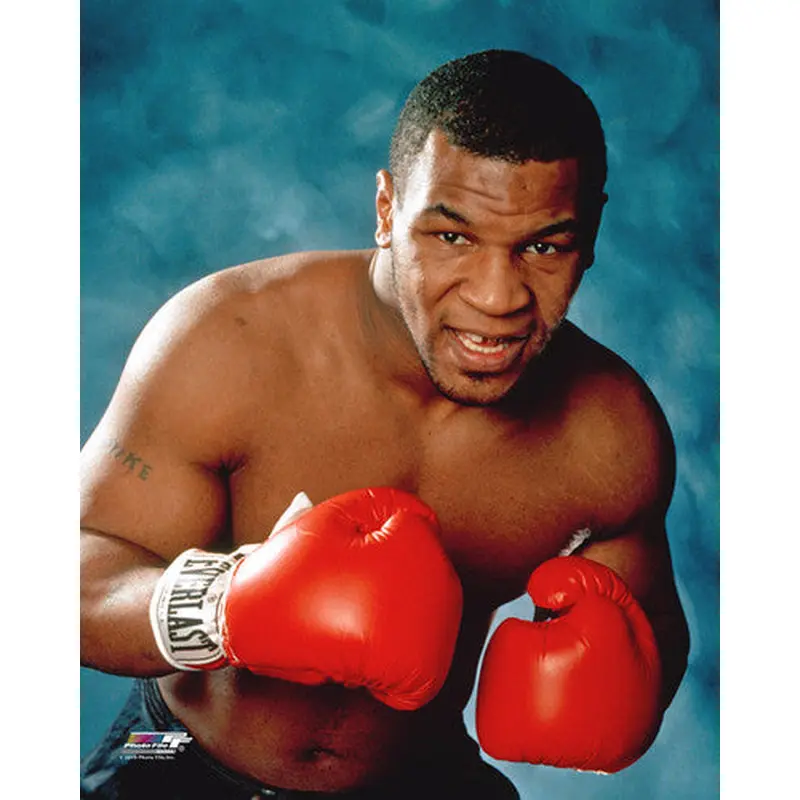 Mike Tyson "Kid Dynamite" (c.1987) Boxing Portrait Premium Poster Print - Photofile