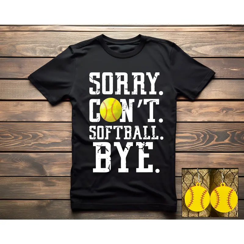Sorry. Can't. Softball.