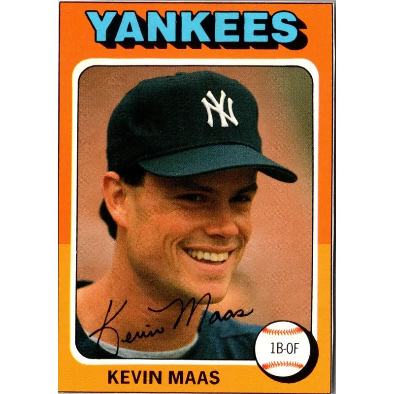 1991 Baseball Cards Presents Superstar and Rookie Special Repli-Cards Kevin Maas #5