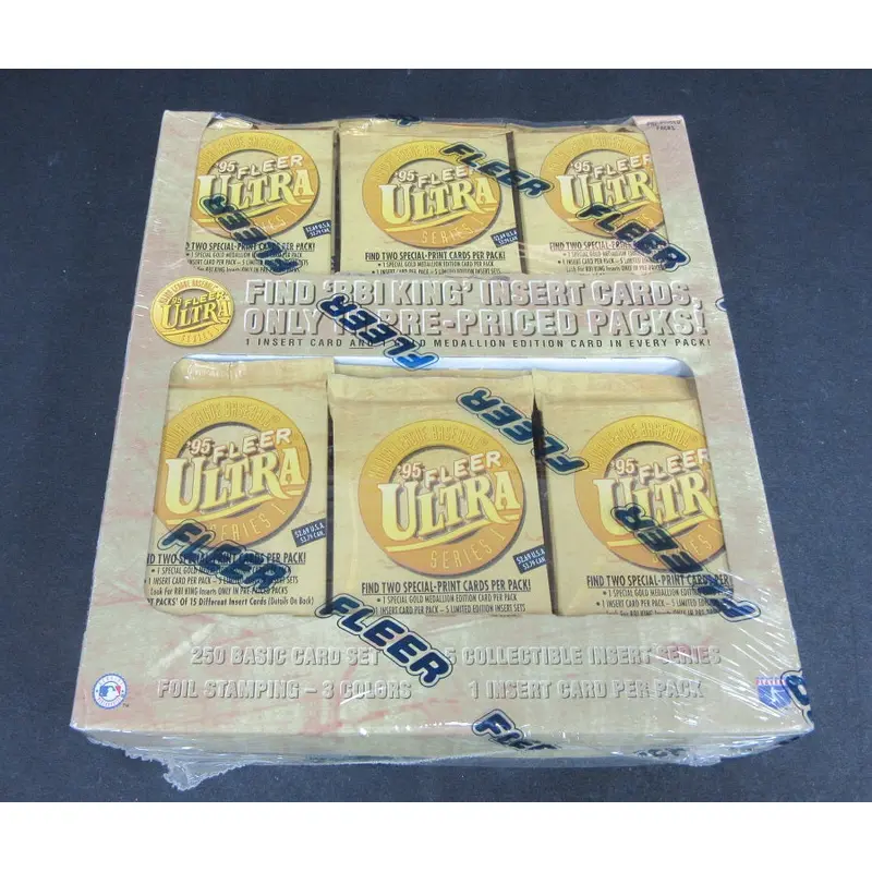1995 Fleer Ultra Baseball Series 1 Box (Magazine)
