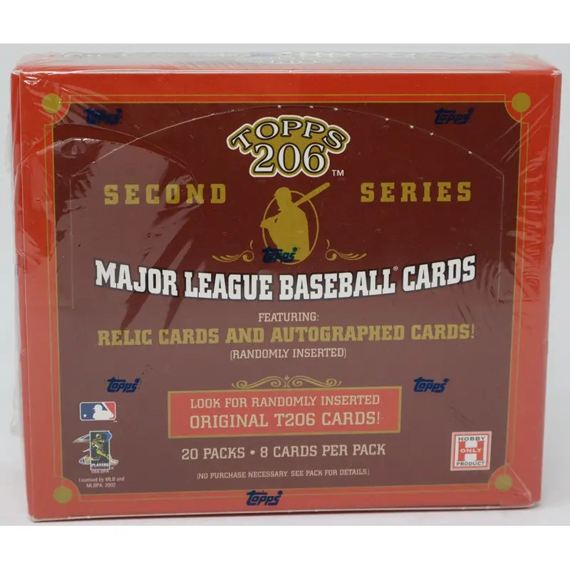 2002 Topps 206 Baseball Series 2 Box (Hobby) (20/8)