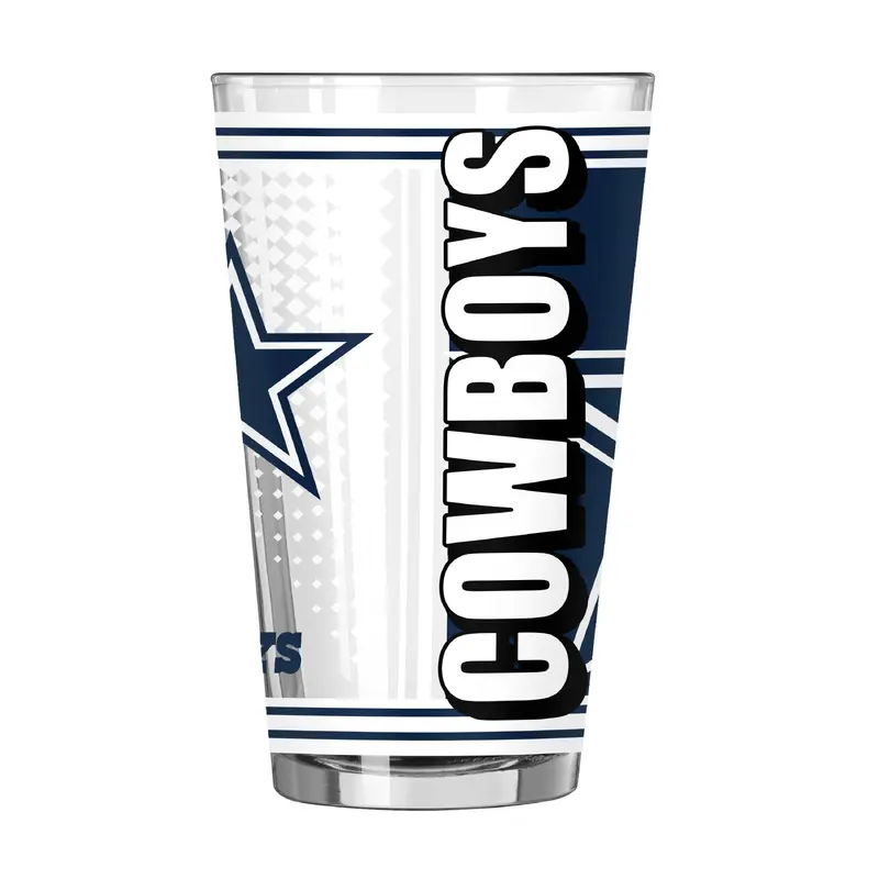 Dallas Cowboys 16oz Hero Pint Glass