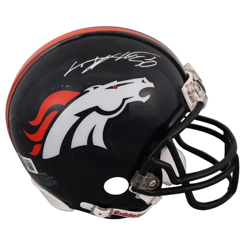 Broncos Von Miller Authentic Signed VSR4 Mini Helmet Autographed BAS #BR84249