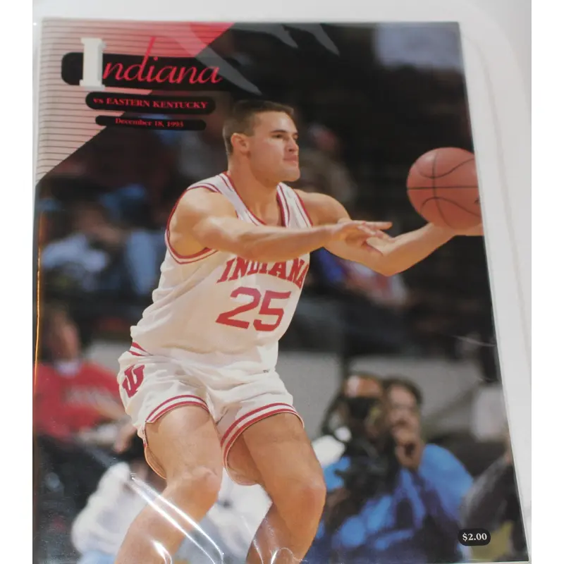 1993 Eastern Kentucky vs Indiana University Basketball Program