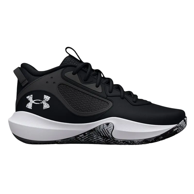 UNDER ARMOUR MENS TENNIS SHOE BLACK UA LOCKDOWN, 3025616-001