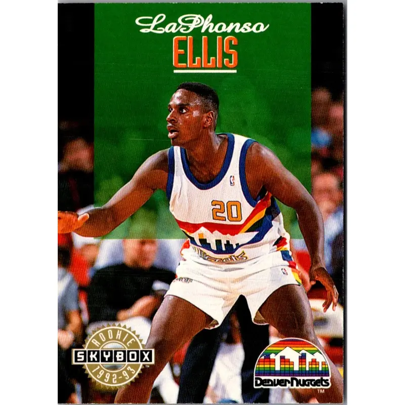 1992 SkyBox LaPhonso Ellis #336 Rookie