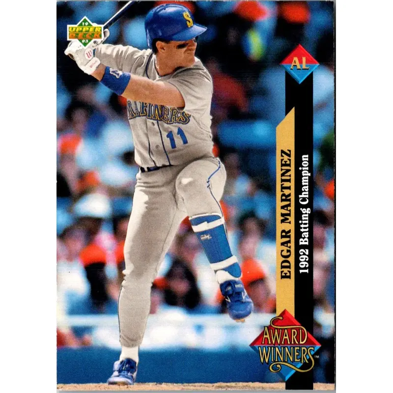 1993 Upper Deck Gold Hologram Edgar Martinez #495