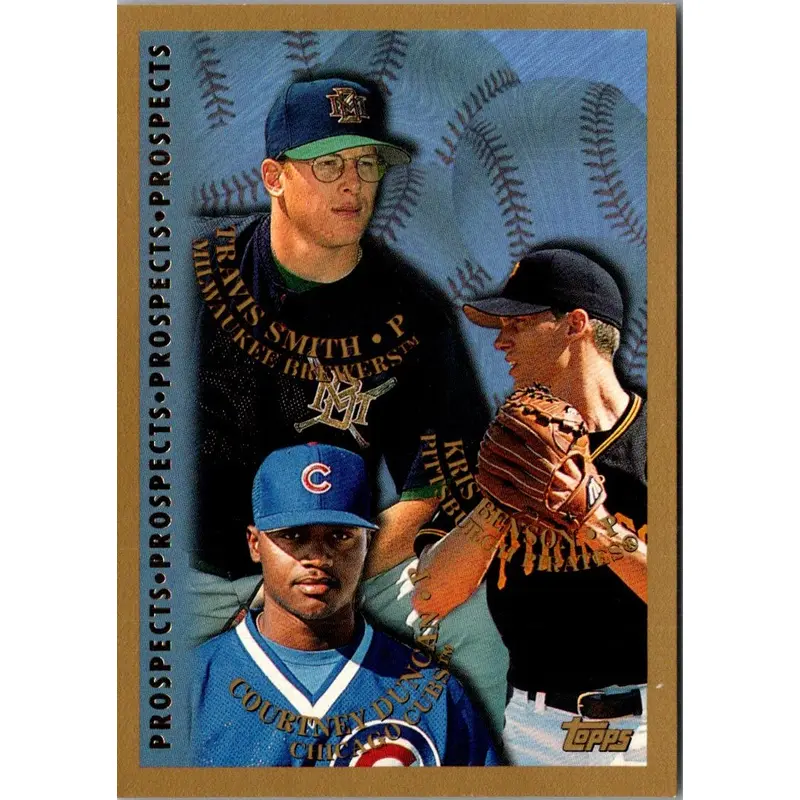 1998 Topps Minted in Cooperstown Travis Smith/Courtney Duncan/Kris Benson #259