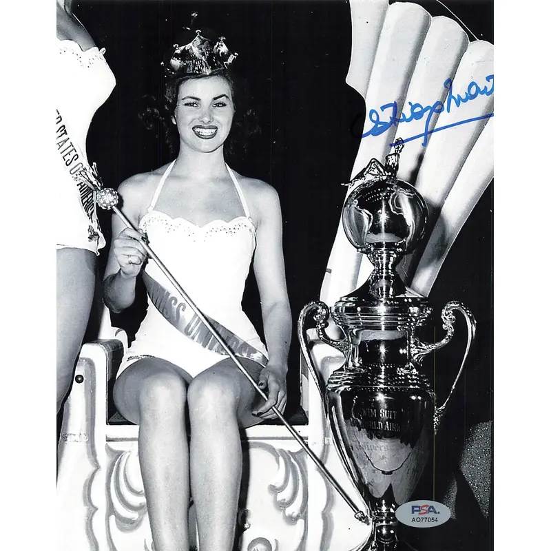 Christiane Martel signed 8x10 photo PSA/DNA Autographed Miss Universe
