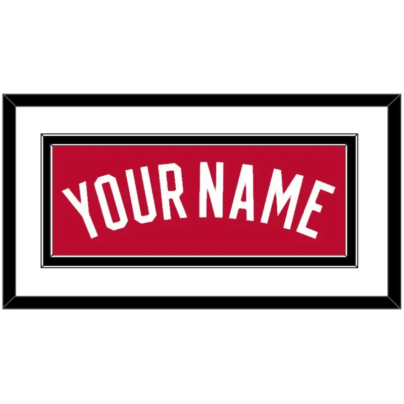 Toronto Name - Red Icon (2015-2020) - Double Mat 1