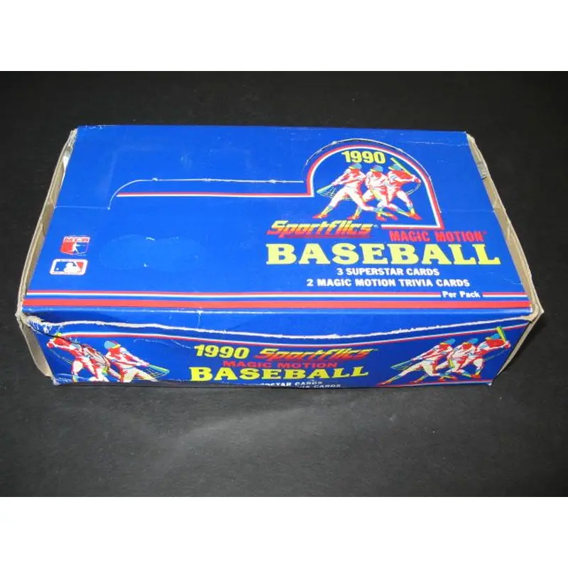 1990 Sportflics Baseball Box