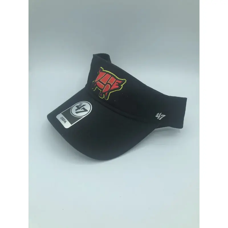 '47 Chicharrones Black Clean Up Visor