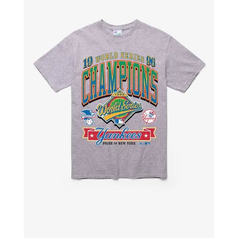 NEW YORK YANKEES COOPERSTOWN WORLD SERIES LOCKER '47 VINTAGE TUBULAR TEE