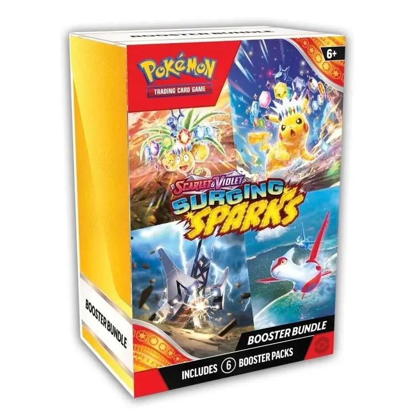 Pokemon Scarlet and Violet Surging Sparks Booster Bundle