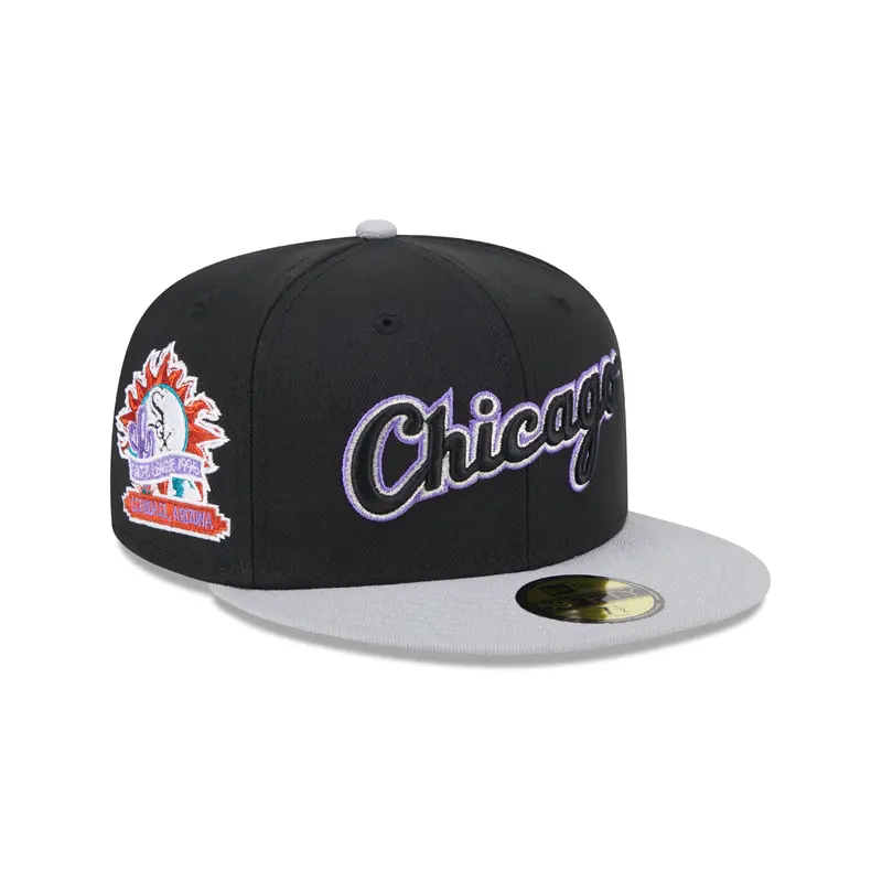 New Era - 59fifty Fitted Cap - Chicago White Sox - RETRO SPRING TRAINING - Black