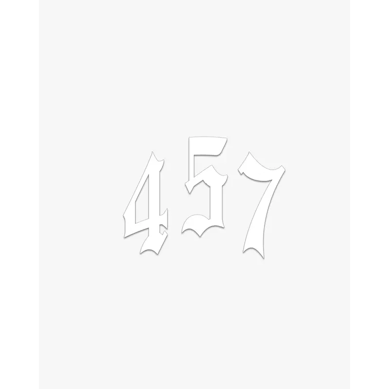 THE (457) VANQUISH PREMIUM DECAL