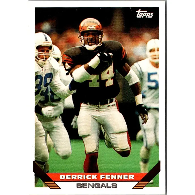 1993 Topps Derrick Fenner #438