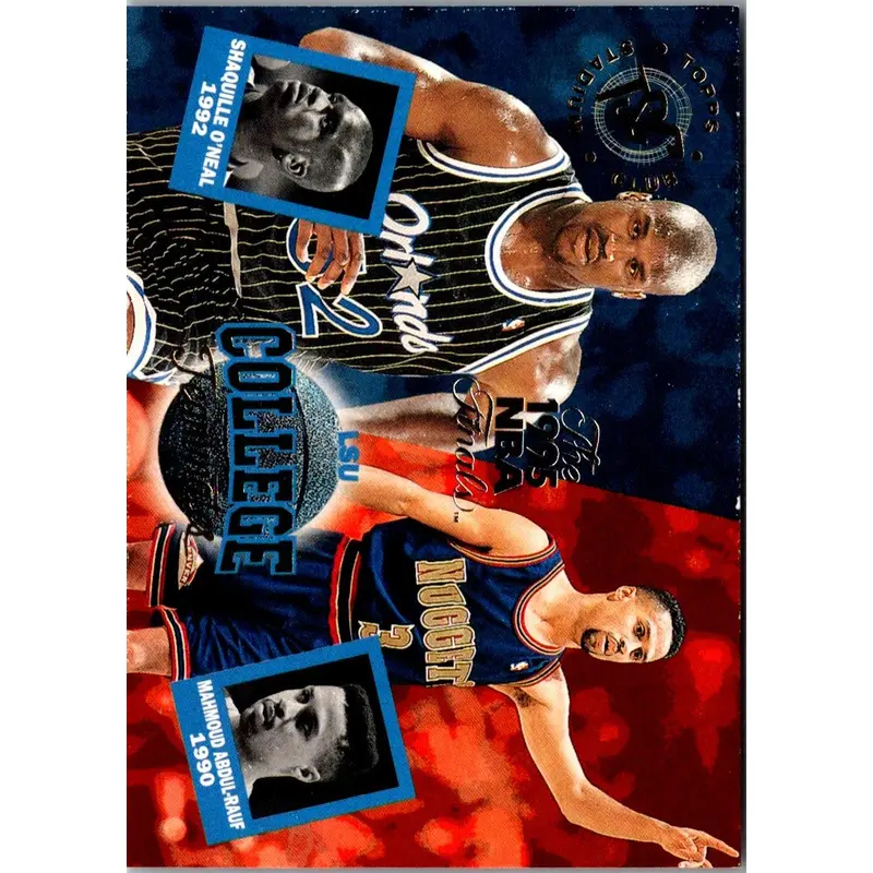1994 Stadium Club Shaquille O'Neal/Mahmoud Abdul-Rauf #102