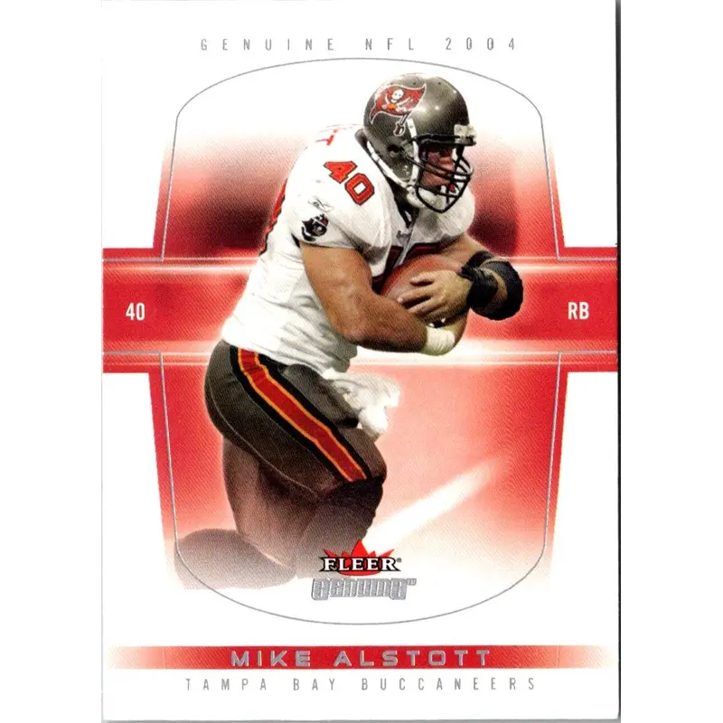 2004 Fleer Genuine Mike Alstott #19