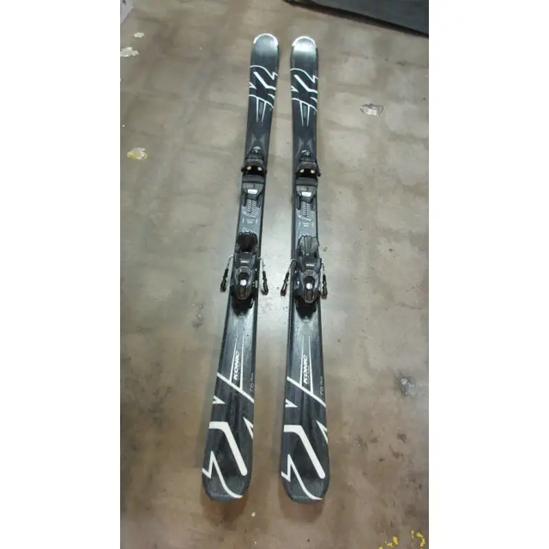 Used K2 Konic Dowhnill Skis w/ Marker Bindings Size 170cm