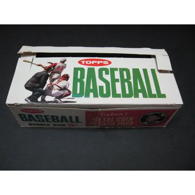 1964 Topps Baseball 5 Cent Empty Display Box