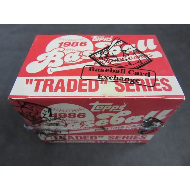 1986 Topps Baseball Traded Factory Set (BBCE)