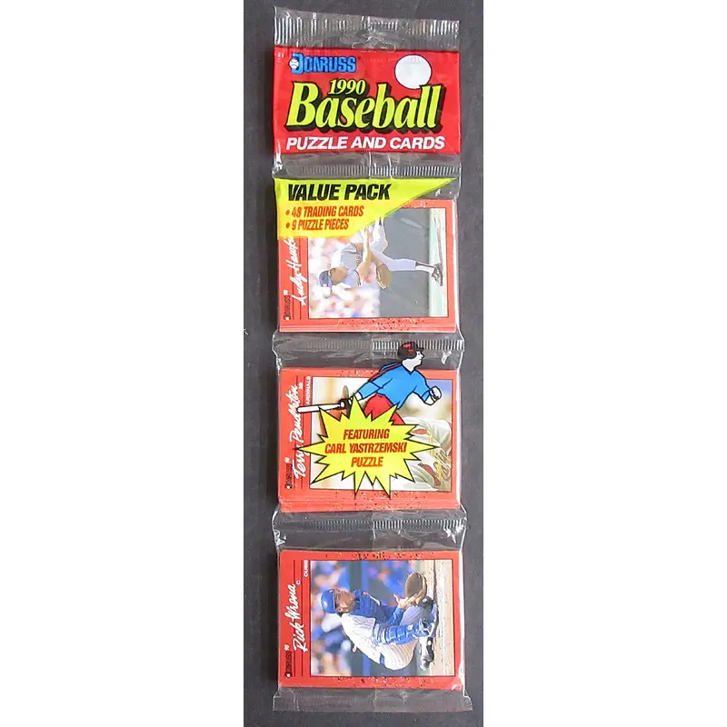 1990 Donruss Baseball Unopened Rack Pack (48)