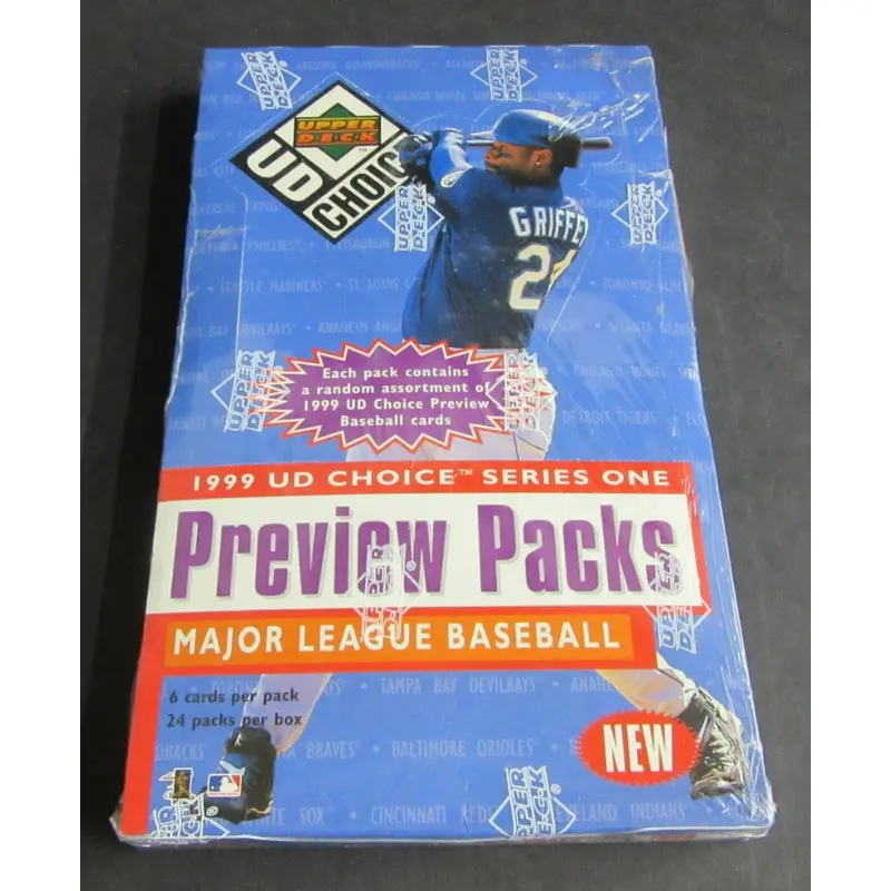 1999 Upper Deck UD Choice Preview Baseball Box (24/6)