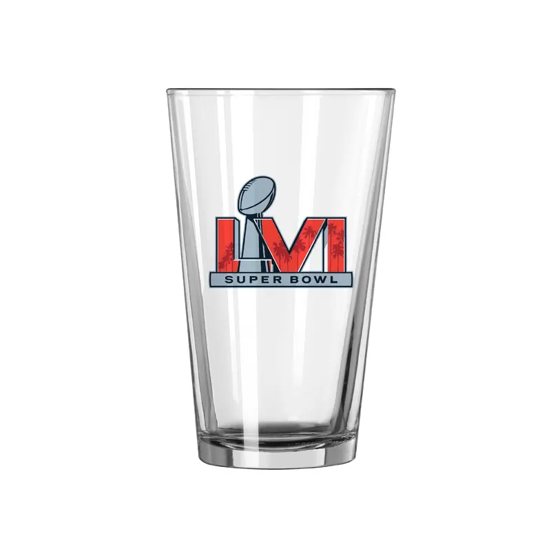 Super Bowl 56 16oz Pint Glass