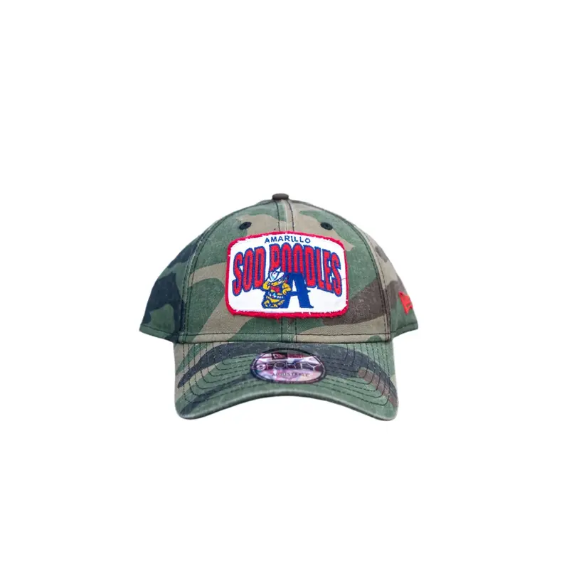 Amarillo Sod Poodles New Era Camo Lean A Game Day 9FORTY