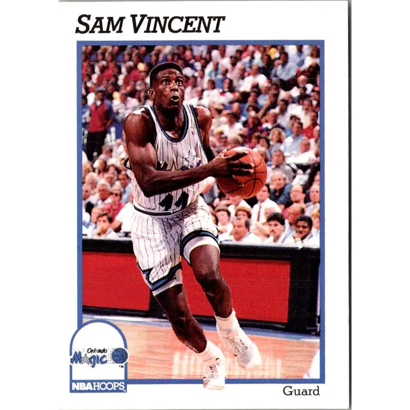 1991 Hoops Sam Vincent #154