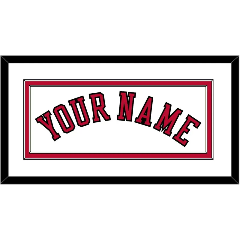 Chicago Name - Home White (1986-2017) - Double Mat 1
