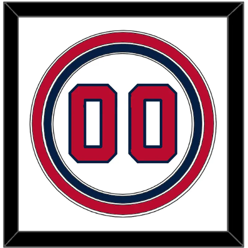 Washington Number - Home White - Triple Mat 1