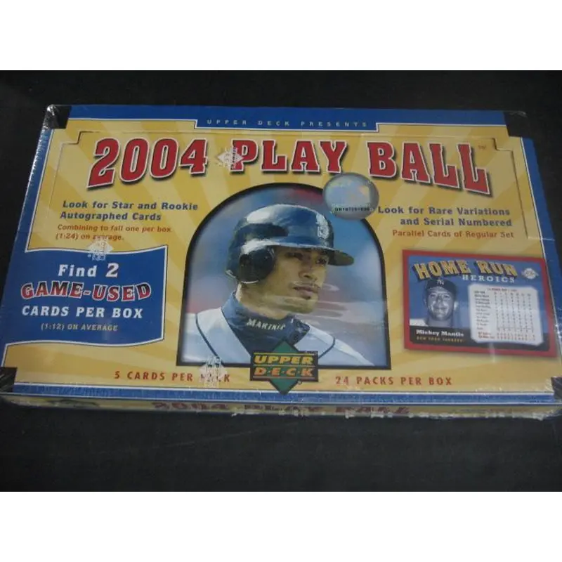 2004 Upper Deck Play Ball Baseball Box (Hobby)