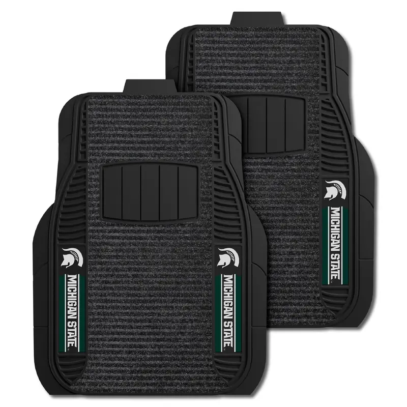 Michigan State University 2-pc Deluxe Car Mat Set