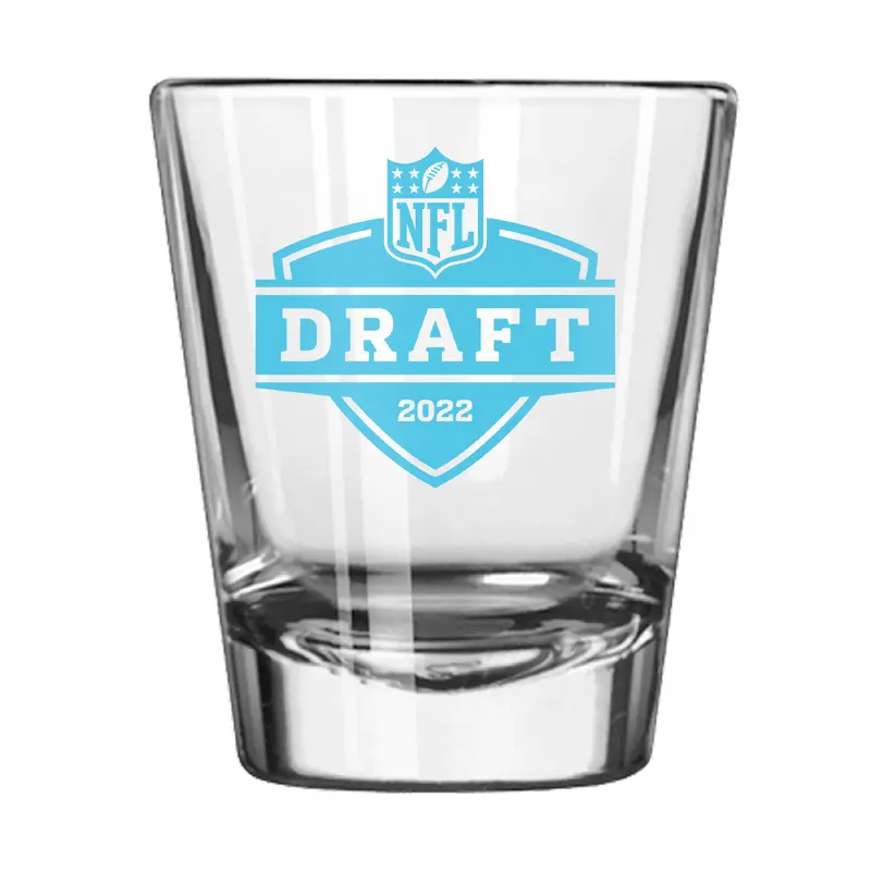 NFL Draft 2022 2oz Shot Glass