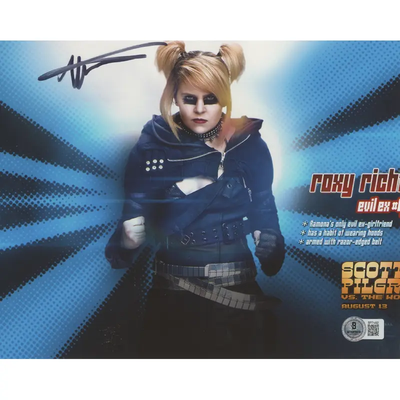 Mae Whitman Scott Pilgrim vs. the World Authentic Signed 8x10 Photo BAS #BP71492
