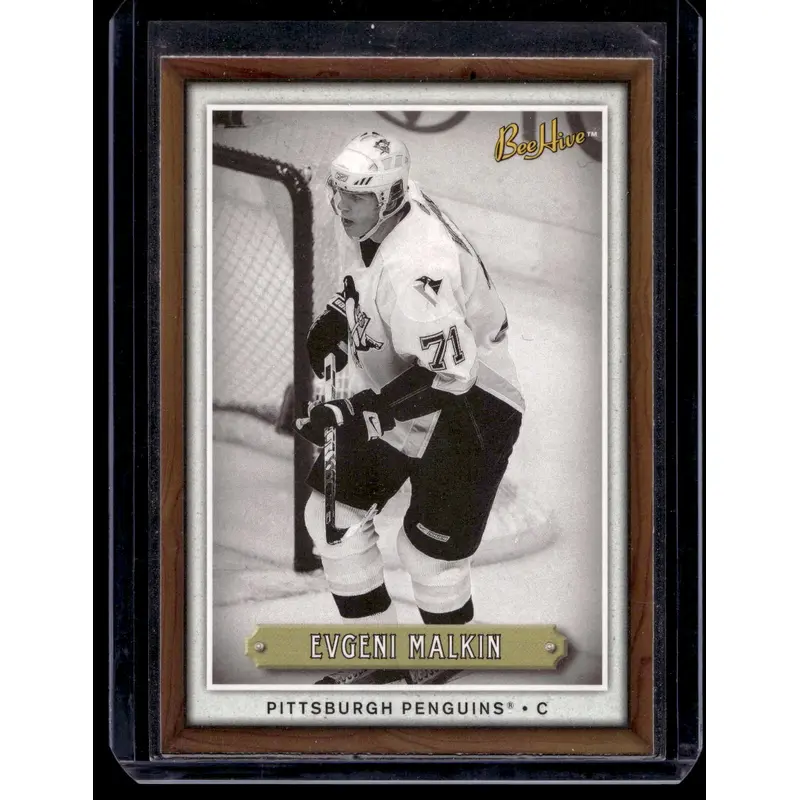 2006-07 Upper Deck Bee Hive - Wood - Evgeni Malkin #144 RC
