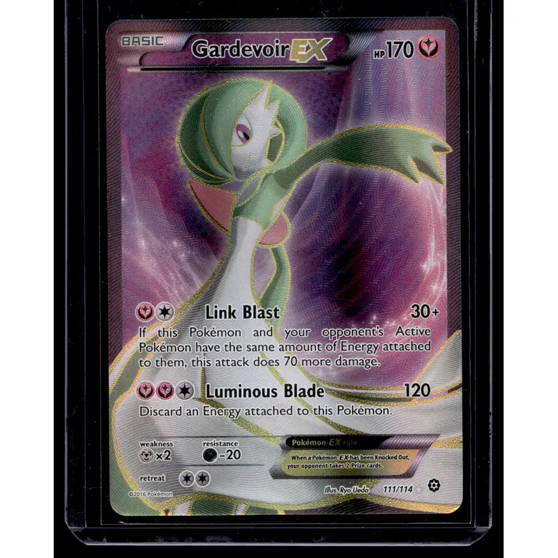 2016 Pokemon - XY - Steam Siege - Full Art - Gardevoir EX #111