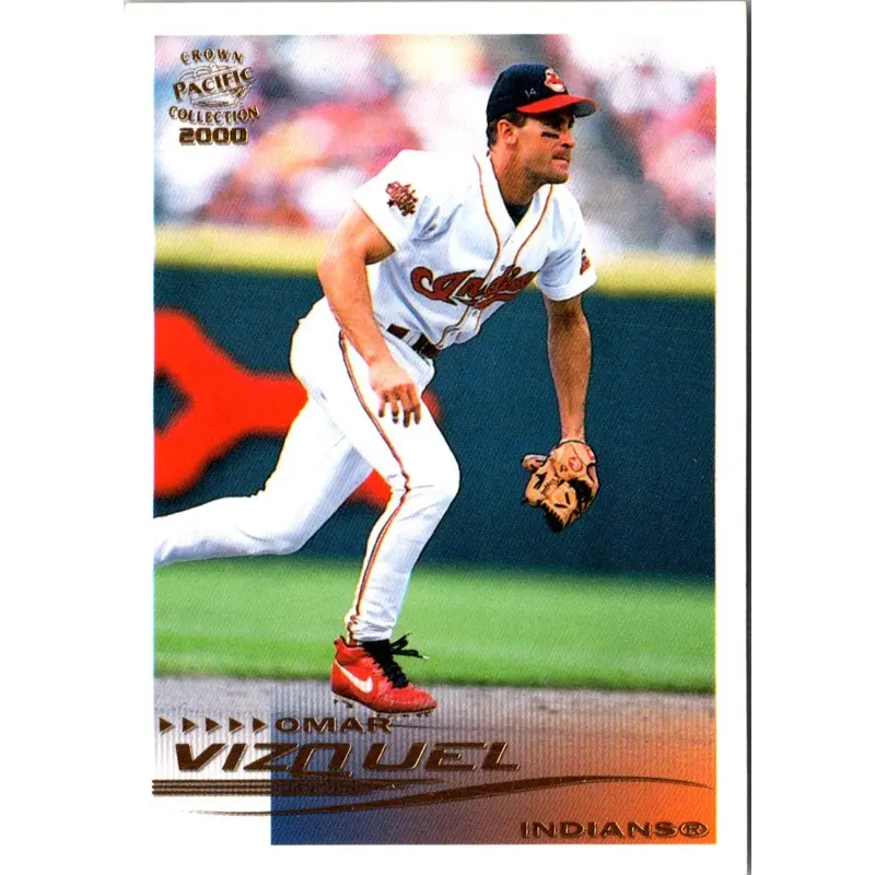 2000 Pacific Crown Collection Omar Vizquel #84
