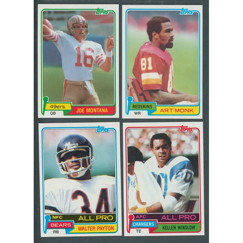 1981 Topps Football Complete Set NM (528) (23-48)