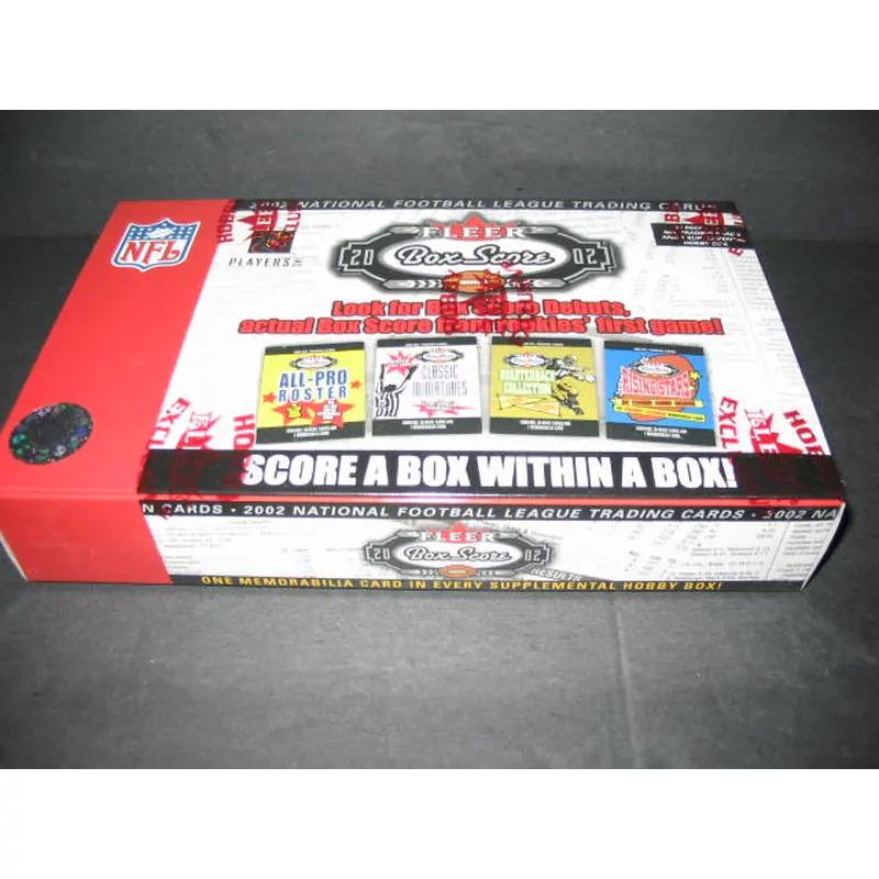 2002 Fleer Box Score Football Box (Hobby)
