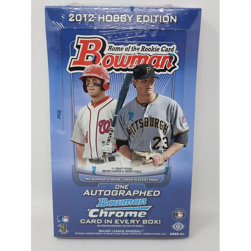 2012 Bowman Baseball Box (Hobby) (24/10)