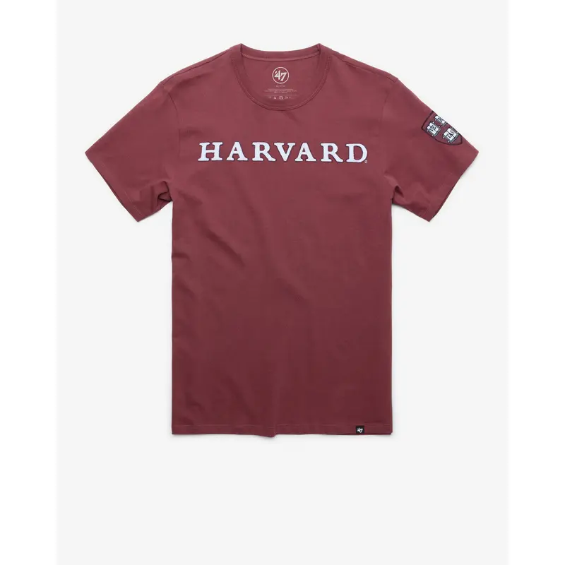HARVARD CRIMSON '47 FRANKLIN FIELDHOUSE TEE