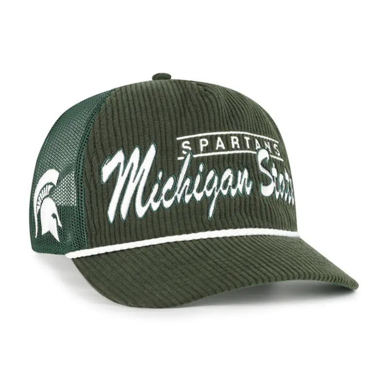 MICHIGAN STATE SPARTANS DOUBLE HEADER MESH '47 HITCH RF RELAXED FIT