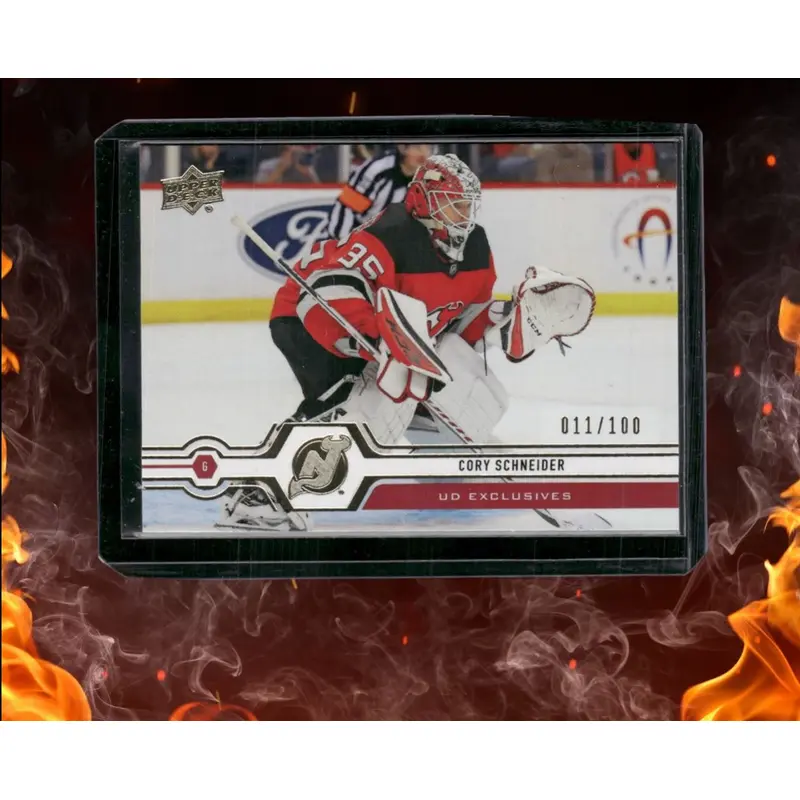 2019-20 Upper Deck Cory Schneider UD Exclusives 011/100 #333
